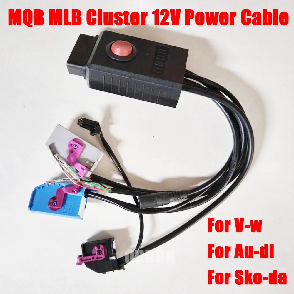 MQB MLB Cluster For V-w Au-di Sko-da Instrument Startup Wiring Harness ID48 Cable MQB48 12V Power CabIe instrument Test Platform
MQB MLB Cluster For V-w Au-di Sko-da Instrument Startup Wiring Harness ID48 Cable MQB48 12V Power CabIe instrument Test Platform