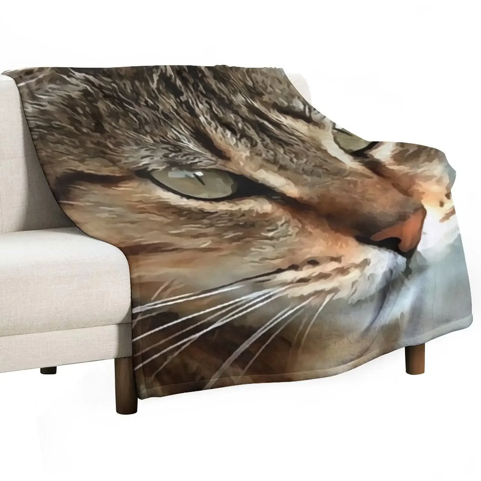 Stunning Tabby Cat Acrylic Pet Portrait Throw Blanket bed plaid Warm Hair Blankets
Stunning Tabby Cat Acrylic Pet Portrait Throw Blanket bed plaid Warm Hair Blankets