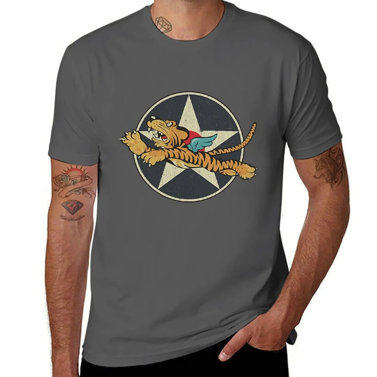 Flying Tigers AVG 1941 T-Shirt Quick Dry Fishing T-Shirt
Flying Tigers AVG 1941 T-Shirt Quick Dry Fishing T-Shirt