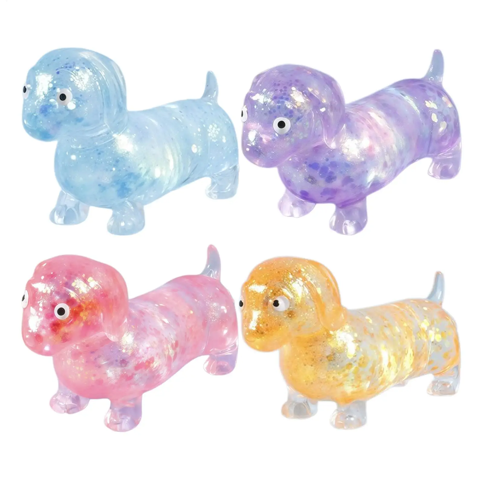 Creative Sparkling Powder Sausage Dog Pinch Soft Maltose Texture Stress Relieving Toy Slim Fingertip Toy for Kids Office Worker
Creative Sparkling Powder Sausage Dog Pinch Soft Maltose Texture Stress Relieving Toy Slim Fingertip Toy for Kids Office Worker