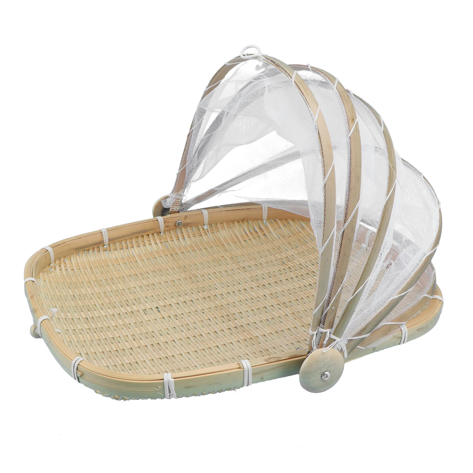 1pc Bamboo Woven Basket Sturdy Wear Resistant Food Cover Cake Dessert Snacks Clean Hygienic Practical Opening Style Kitchenware
1pc Bamboo Woven Basket Sturdy Wear Resistant Food Cover Cake Dessert Snacks Clean Hygienic Practical Opening Style Kitchenware