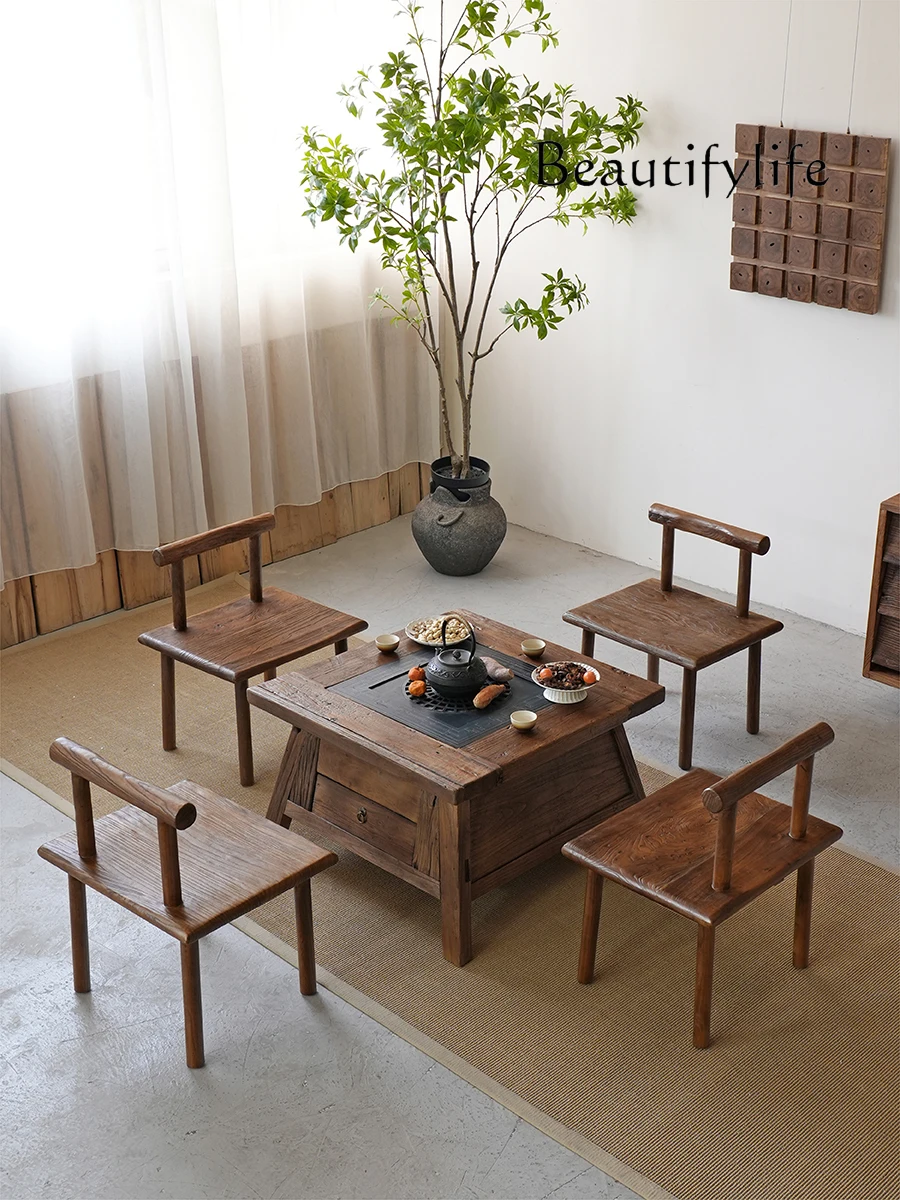 Nordic Style Quiet Style Stove Cooking Tea Table Outdoor Courtyard Square Table
Nordic Style Quiet Style Stove Cooking Tea Table Outdoor Courtyard Square Table