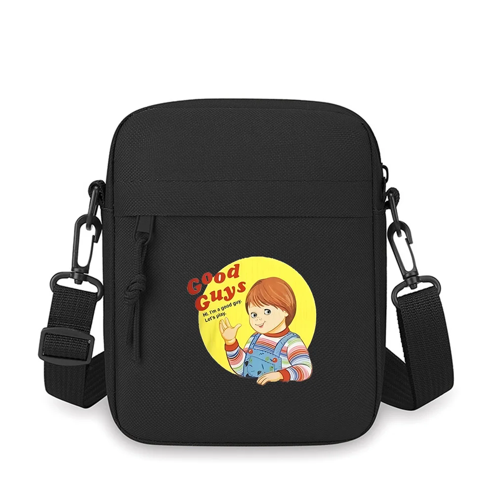 Good guys doll,striped shirt,overalls,play Men Crossbody Bag Single Shoulder Women Cartoon Anime Film Printing Design Unisex
Good guys doll,striped shirt,overalls,play Men Crossbody Bag Single Shoulder Women Cartoon Anime Film Printing Design Unisex