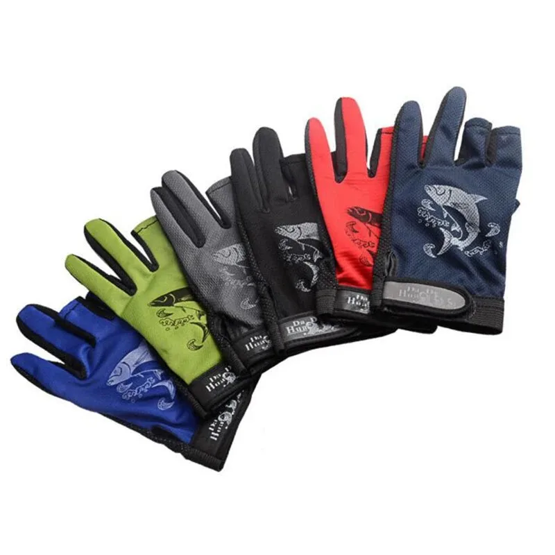 1 Pair 3 Half Finger Fishing Gloves Skidproof Resistant Half Finger Cycling Fishing Anti-Slip Tool for Outdoor Fishing
1 Pair 3 Half Finger Fishing Gloves Skidproof Resistant Half Finger Cycling Fishing Anti-Slip Tool for Outdoor Fishing