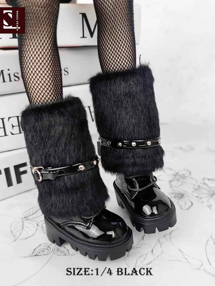 BJD Doll Shoes For 1/4 Doll Casual Shoes Black White Boots Doll Accessories DIY Gift
BJD Doll Shoes For 1/4 Doll Casual Shoes Black White Boots Doll Accessories DIY Gift