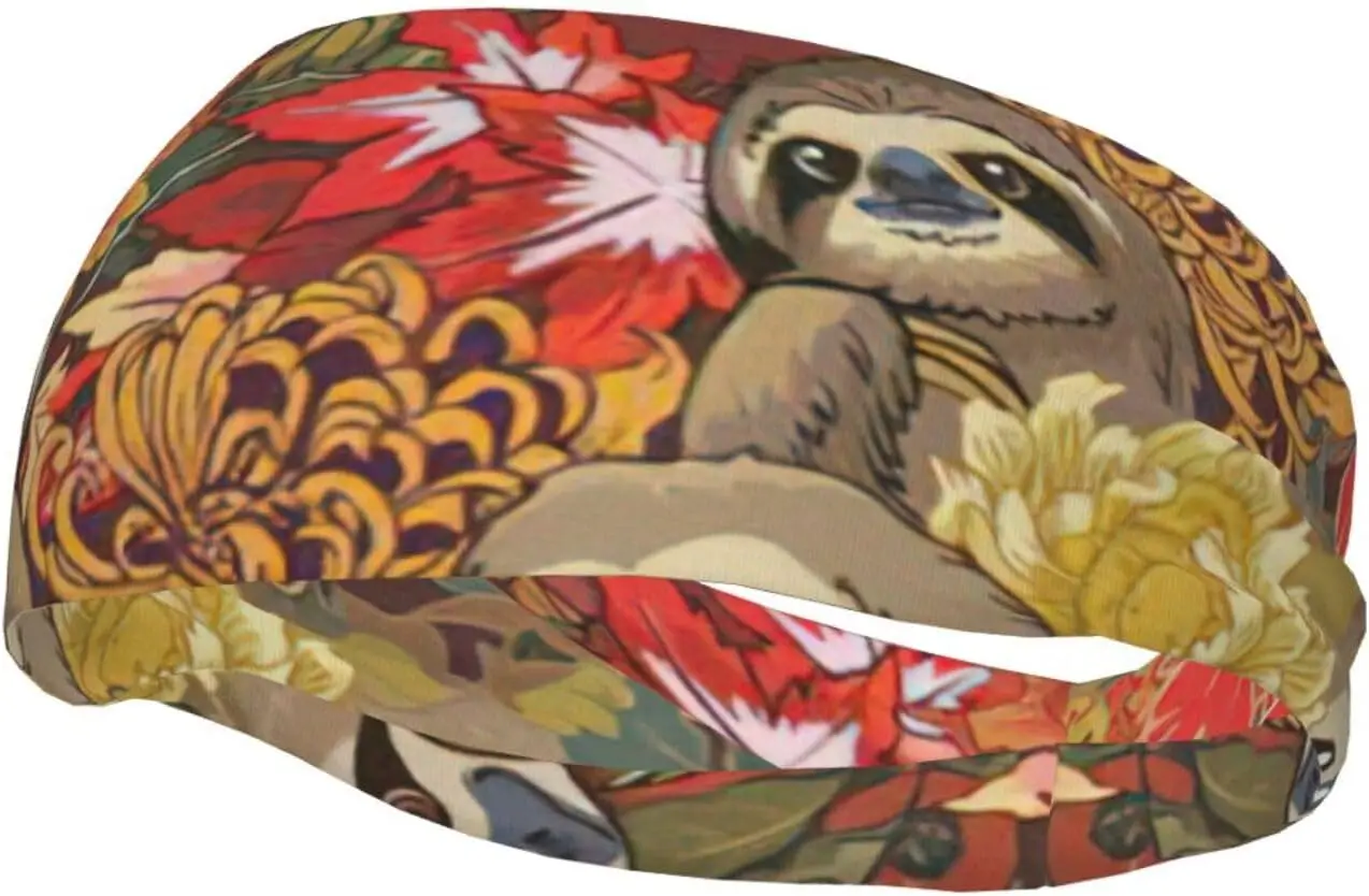 Funny Sloths Print Sports Sweatband Headband Workout Running Headbands for Women Men Unisex Funny
Funny Sloths Print Sports Sweatband Headband Workout Running Headbands for Women Men Unisex Funny