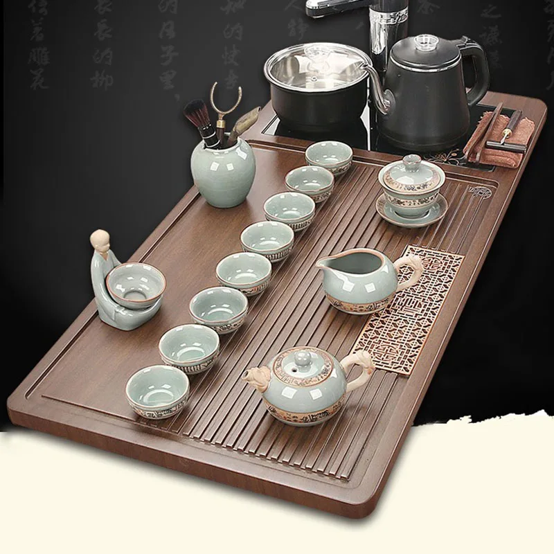 Ceramic Tea Accessories Home Office Desk Modern Tea Storage Gongfu Tea Table Chinese Serving Ahşap Tepsi Teaware Furniture
Ceramic Tea Accessories Home Office Desk Modern Tea Storage Gongfu Tea Table Chinese Serving Ahşap Tepsi Teaware Furniture