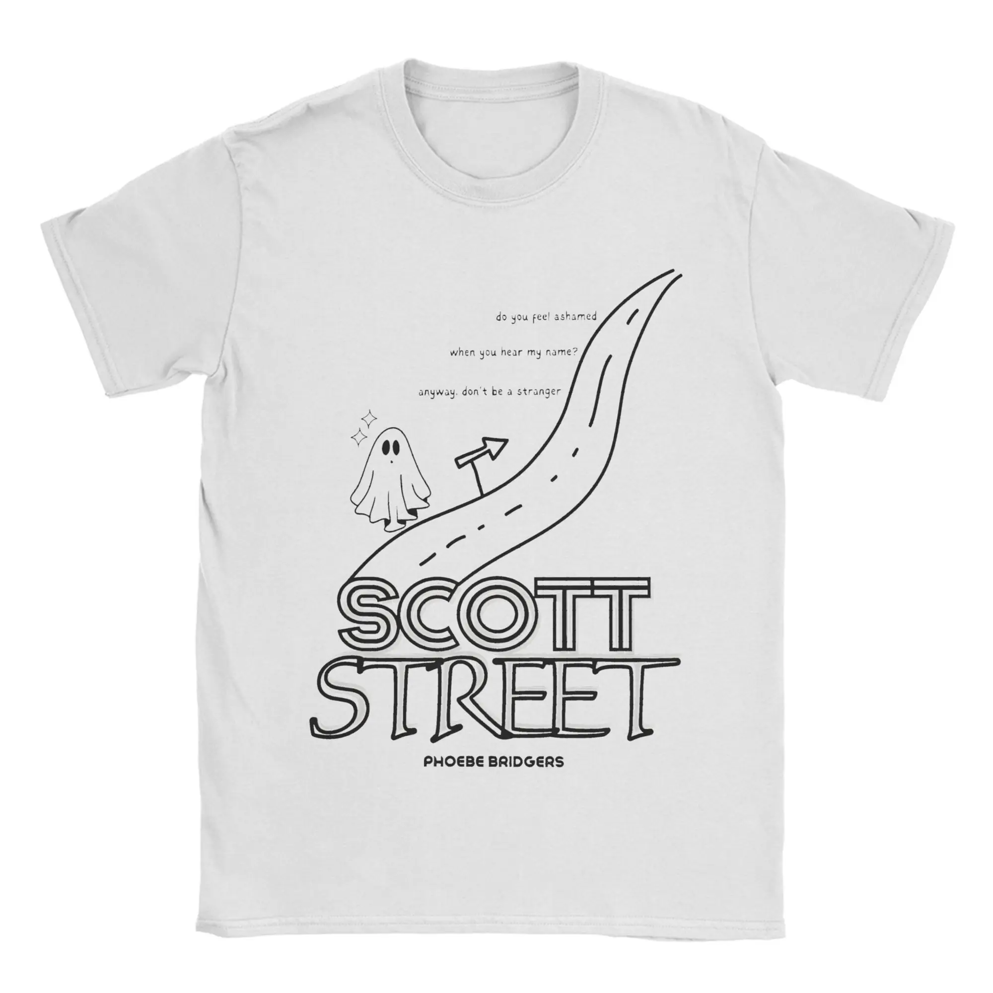 Хлопковая футболка Phoebe Bridgers для мужчин, летняя уличная футболка Scott Street Art, футболка с круглым вырезом, одежда с принтом большого размера
Хлопковая футболка Phoebe Bridgers для мужчин, летняя уличная футболка Scott Street Art, футболка с круглым вырезом, одежда с принтом большого размера