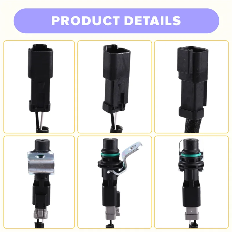 AS57-For Caterpillar Crankshaft Position Sensor C13 C15 2016615 201-6615 Revolution Speed Sensor For 988G 966H 345C 345D 349D
AS57-For Caterpillar Crankshaft Position Sensor C13 C15 2016615 201-6615 Revolution Speed Sensor For 988G 966H 345C 345D 349D