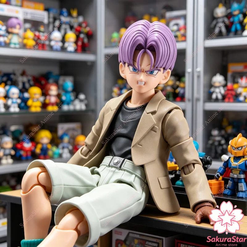 【In Stock】Original Bandai S.H.Figuarts SHF Super Saiyan Trunks Dragon Ball GT 12cm PVC Anime Action Figure Collectible Model Toy
【In Stock】Original Bandai S.H.Figuarts SHF Super Saiyan Trunks Dragon Ball GT 12cm PVC Anime Action Figure Collectible Model Toy