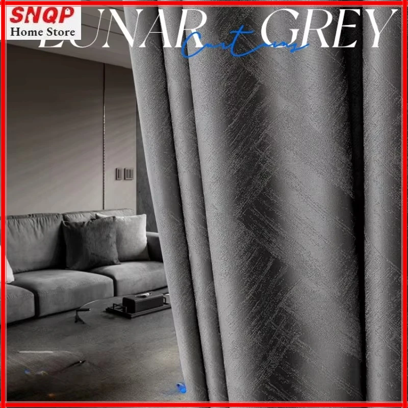 Modern Fashion Gray Precision Jacquard Luxury Curtain for Living Room Bedroom Blackout Window Decoration Dining Satin Elegant
Modern Fashion Gray Precision Jacquard Luxury Curtain for Living Room Bedroom Blackout Window Decoration Dining Satin Elegant