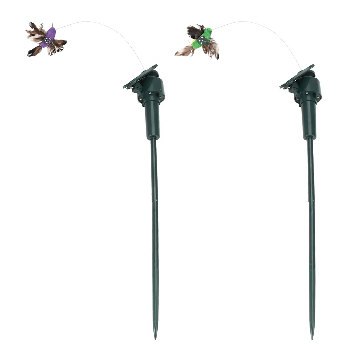 2Pcs Hummingbirds Flying Plaything Lifelike Garden Ornament Home Decor Realistic Wing Flapping Sound Flies Around
2Pcs Hummingbirds Flying Plaything Lifelike Garden Ornament Home Decor Realistic Wing Flapping Sound Flies Around