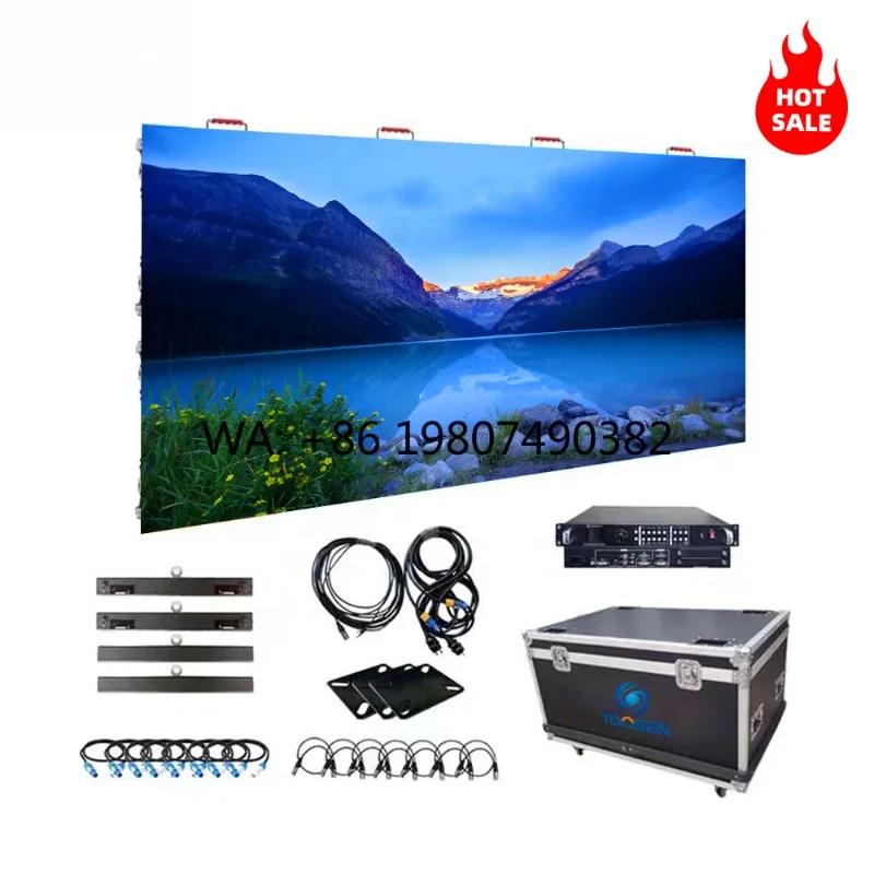 Nationstar Lamp Portable LED Display P2.6 P2.9 P3.9 P4 Mobile Large Full Color Stage Background Video Wall Screen
Nationstar Lamp Portable LED Display P2.6 P2.9 P3.9 P4 Mobile Large Full Color Stage Background Video Wall Screen