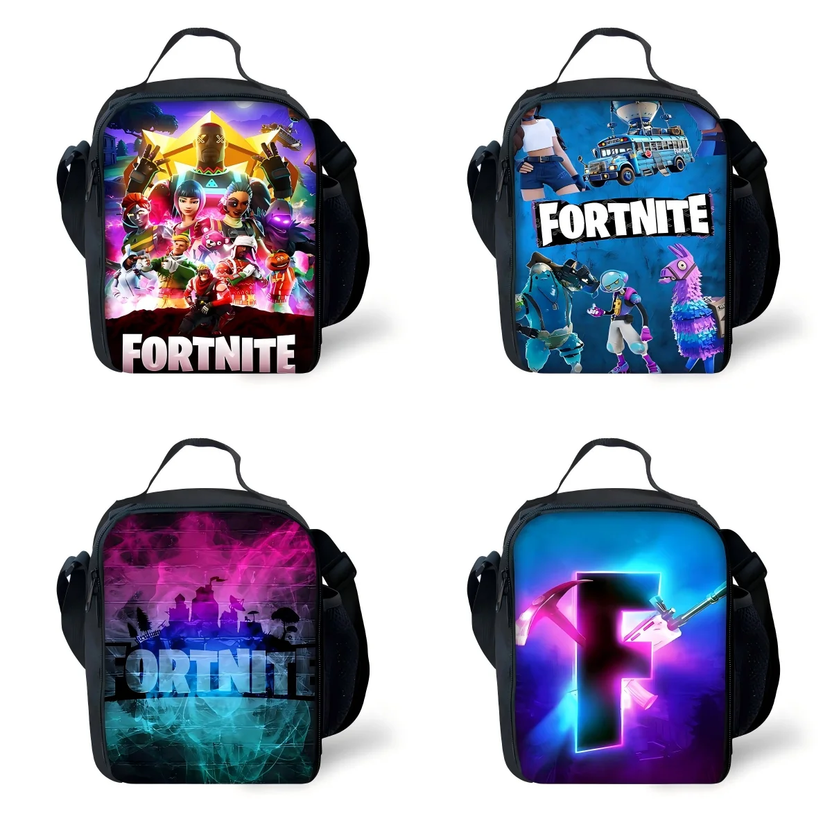 Popular Game FortniteS Child Insulated Large Capacity Bag for Boy and Girl Student Outdoor Resuable Thermal Cooler Lunch Box
Popular Game FortniteS Child Insulated Large Capacity Bag for Boy and Girl Student Outdoor Resuable Thermal Cooler Lunch Box