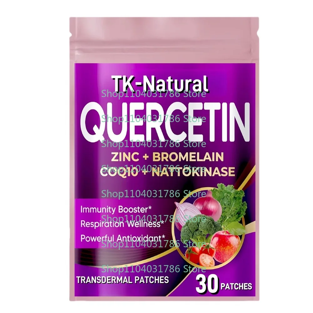 30 пластырей Quercetin Transdermal Patches с цинком, CoQ10 — усилитель иммунитета, мощный антиоксидант
30 пластырей Quercetin Transdermal Patches с цинком, CoQ10 — усилитель иммунитета, мощный антиоксидант