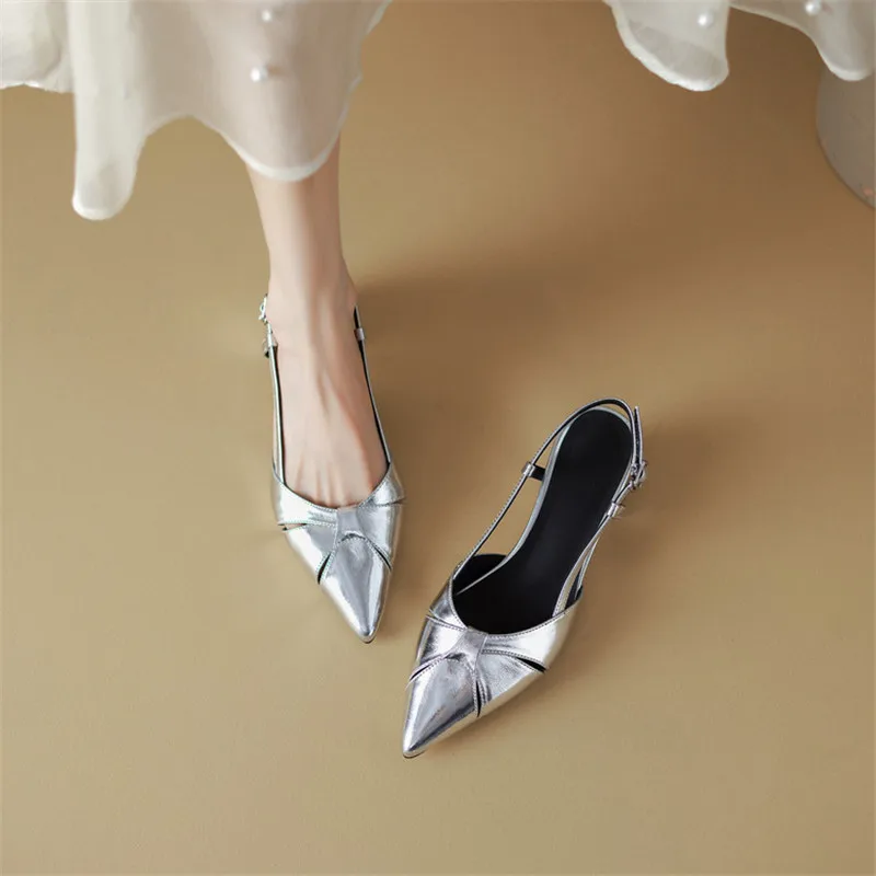 New Summer Sandals Split Leather Women Shoes Pointed Toe Shoes for Women Fashion Chunky Heel Sandals Handmade Mid Heels Sandals
New Summer Sandals Split Leather Women Shoes Pointed Toe Shoes for Women Fashion Chunky Heel Sandals Handmade Mid Heels Sandals