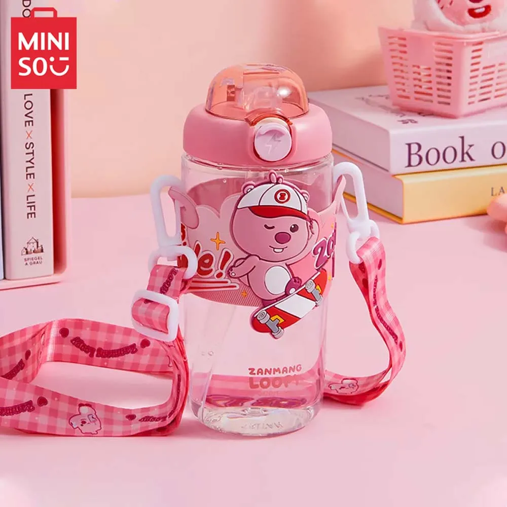 MINISO Anime Cartoon Loopy Series Large Capacity Water Cup Outdoor Portable Straw Cup Cute Water Bottle Girl Gift 650ML
MINISO Anime Cartoon Loopy Series Large Capacity Water Cup Outdoor Portable Straw Cup Cute Water Bottle Girl Gift 650ML