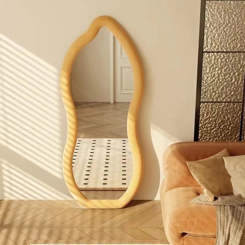 Cream wind special-shaped mirror full-body mirror cloud full-length clothing store fitting home bedroom Internet
Cream wind special-shaped mirror full-body mirror cloud full-length clothing store fitting home bedroom Internet