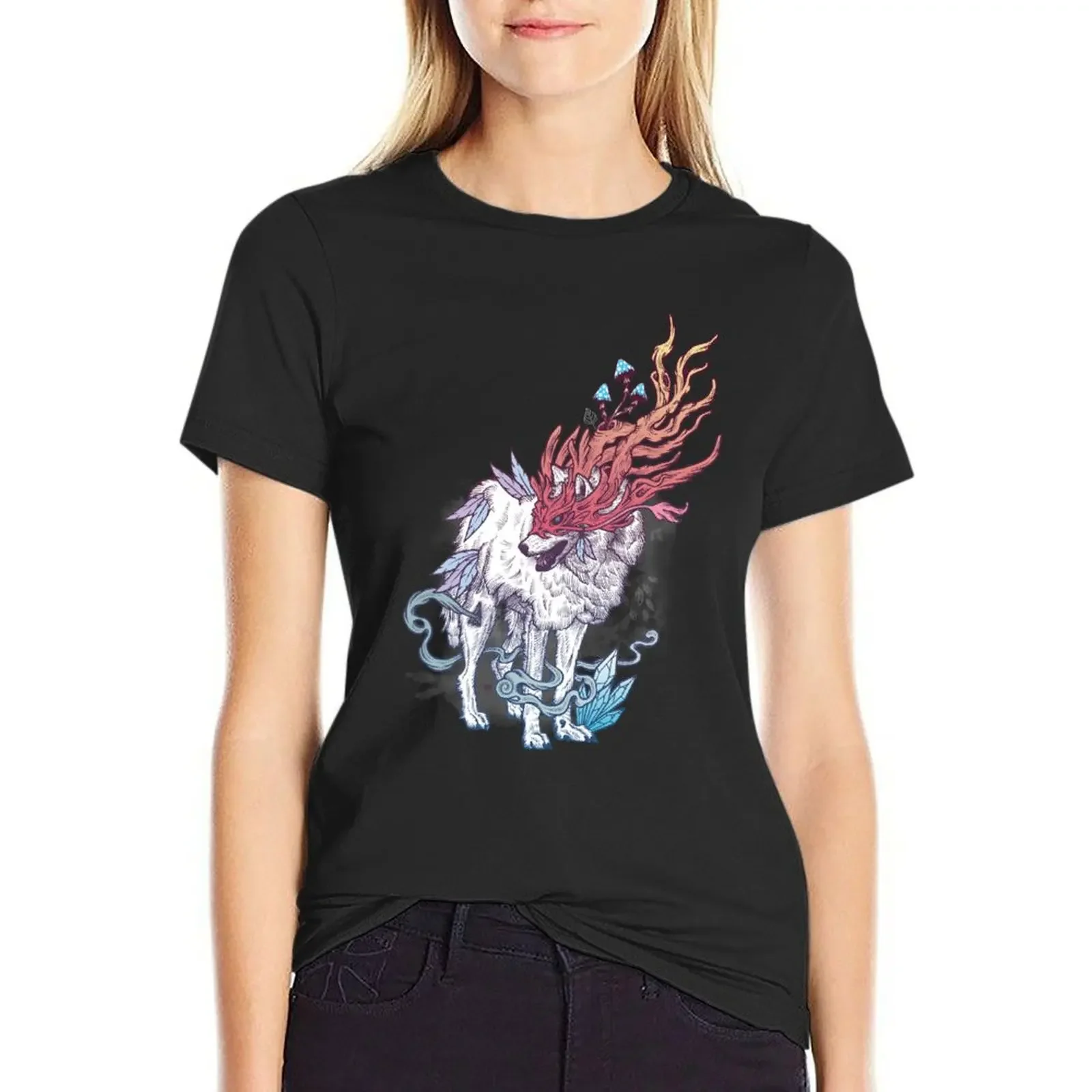 Spirit Animal - Wolf T-Shirt vintage clothes summer clothes Short sleeve tee t-shirts for Women pack
Spirit Animal - Wolf T-Shirt vintage clothes summer clothes Short sleeve tee t-shirts for Women pack