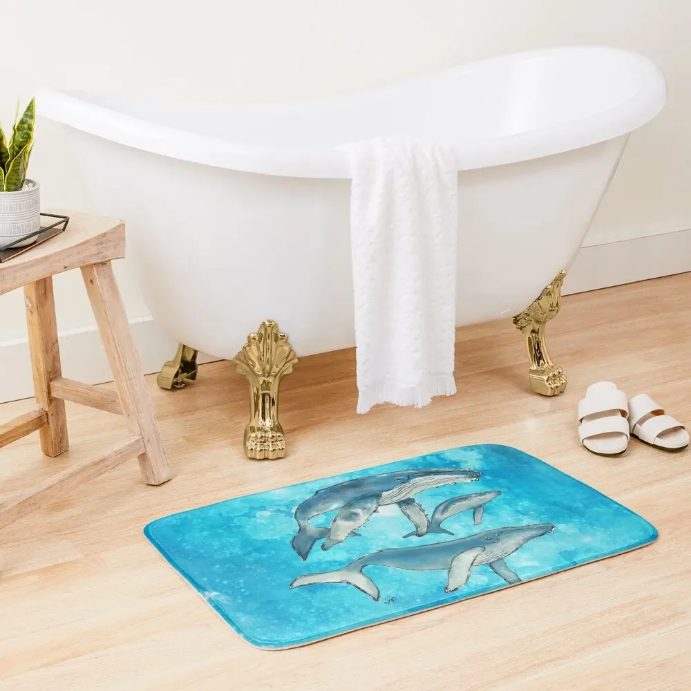 Humpback whale family Bath Mat Quick-Drying Bathroom Carpet Living Room Mat
Humpback whale family Bath Mat Quick-Drying Bathroom Carpet Living Room Mat
