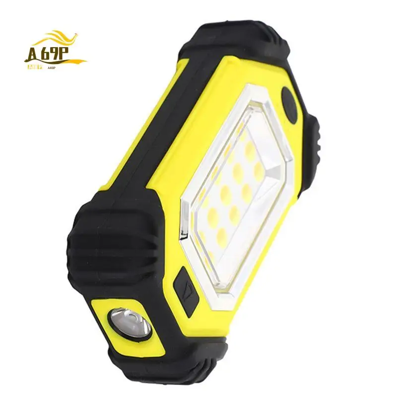 A69P-Портативный светодиодный рабочий фонарь с двойными магнитами, регулируемый перезаряжаемый фонарик для зарядки мобильных устройств
A69P-Портативный светодиодный рабочий фонарь с двойными магнитами, регулируемый перезаряжаемый фонарик для зарядки мобильных устройств