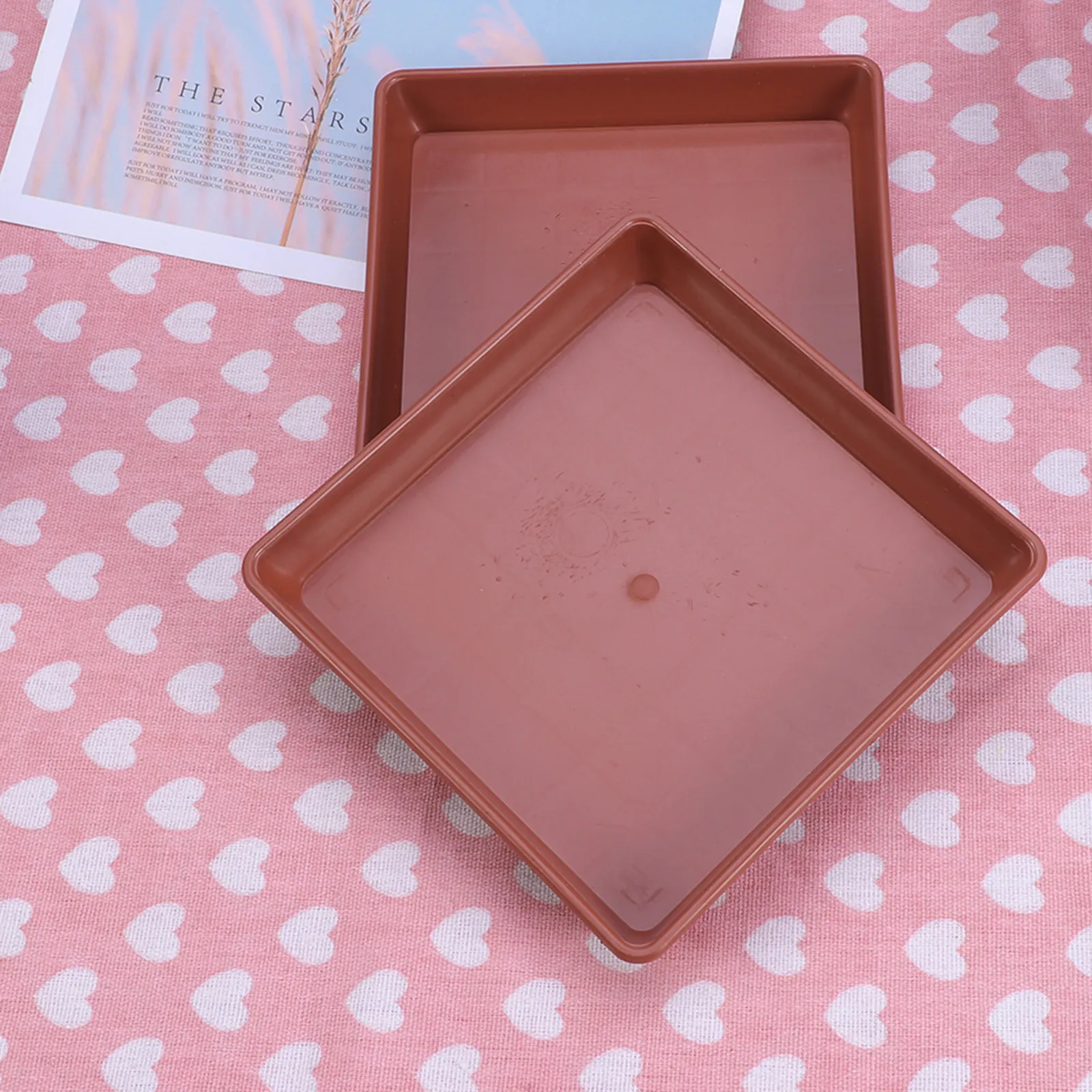 10pcs Plastic Flower Tray Square Resin Saucer For Bonsai Succulents Heat Resistant Plant Pot Watering Tray Garden Decor Brick
10pcs Plastic Flower Tray Square Resin Saucer For Bonsai Succulents Heat Resistant Plant Pot Watering Tray Garden Decor Brick