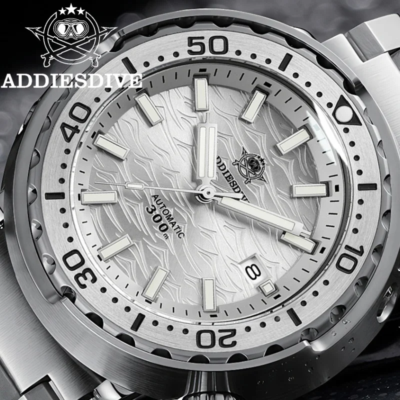 ADDIESDIVE Men Tuna Watch AD2098 BGW9 Luminous Calendar Display 30Bar Waterproof Sapphire Glass NH35 Automatic Mechanical Watch
ADDIESDIVE Men Tuna Watch AD2098 BGW9 Luminous Calendar Display 30Bar Waterproof Sapphire Glass NH35 Automatic Mechanical Watch