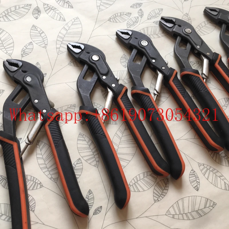 Адаптивные плоскогубцы для быстрого водопроводных труб, трубный ключ, многофункциональные плоскогубцы для водяного насоса с большим отверстием
Адаптивные плоскогубцы для быстрого водопроводных труб, трубный ключ, многофункциональные плоскогубцы для водяного насоса с большим отверстием