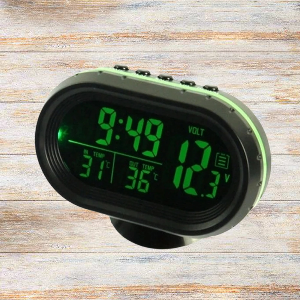 1pc Car Dashboard Digital Clock With Calendar Durable Lcd Dash Clock For Car Vent Easy Install Green Adhesive Tape Included
1pc Car Dashboard Digital Clock With Calendar Durable Lcd Dash Clock For Car Vent Easy Install Green Adhesive Tape Included