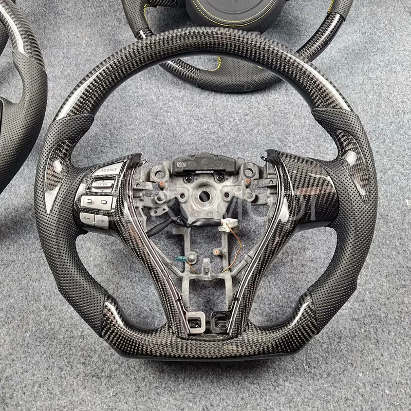 Refit Carbon fiber Leather steering wheel For NissanX-Trail 2014 2015 2016 2017 
Refit Carbon fiber Leather steering wheel For NissanX-Trail 2014 2015 2016 2017