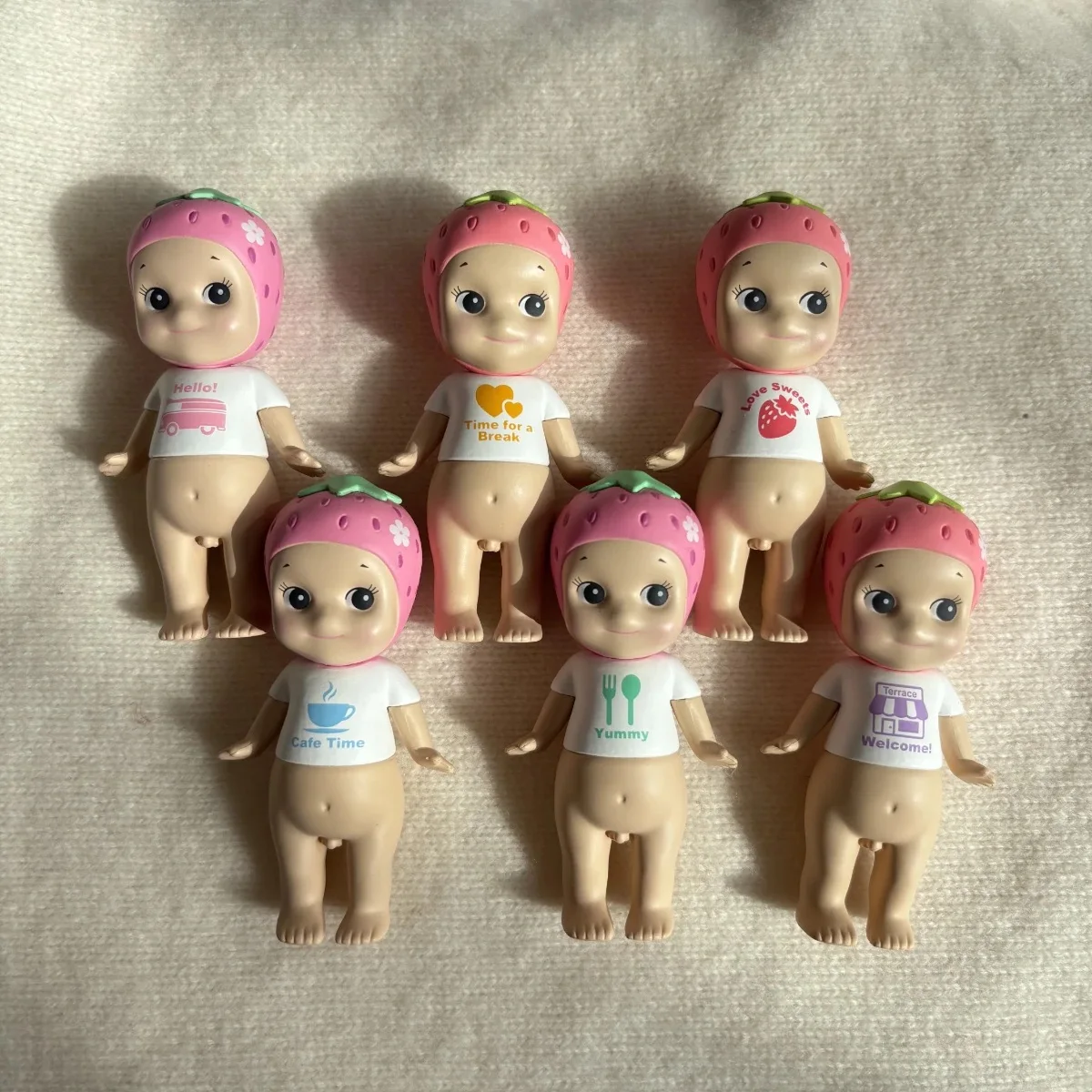 Sonny Angel Mini Figure Seoul Strawberries Series No box No bag Blind Box Cafe time welcome Hello time for a Break Yummy
Sonny Angel Mini Figure Seoul Strawberries Series No box No bag Blind Box Cafe time welcome Hello time for a Break Yummy