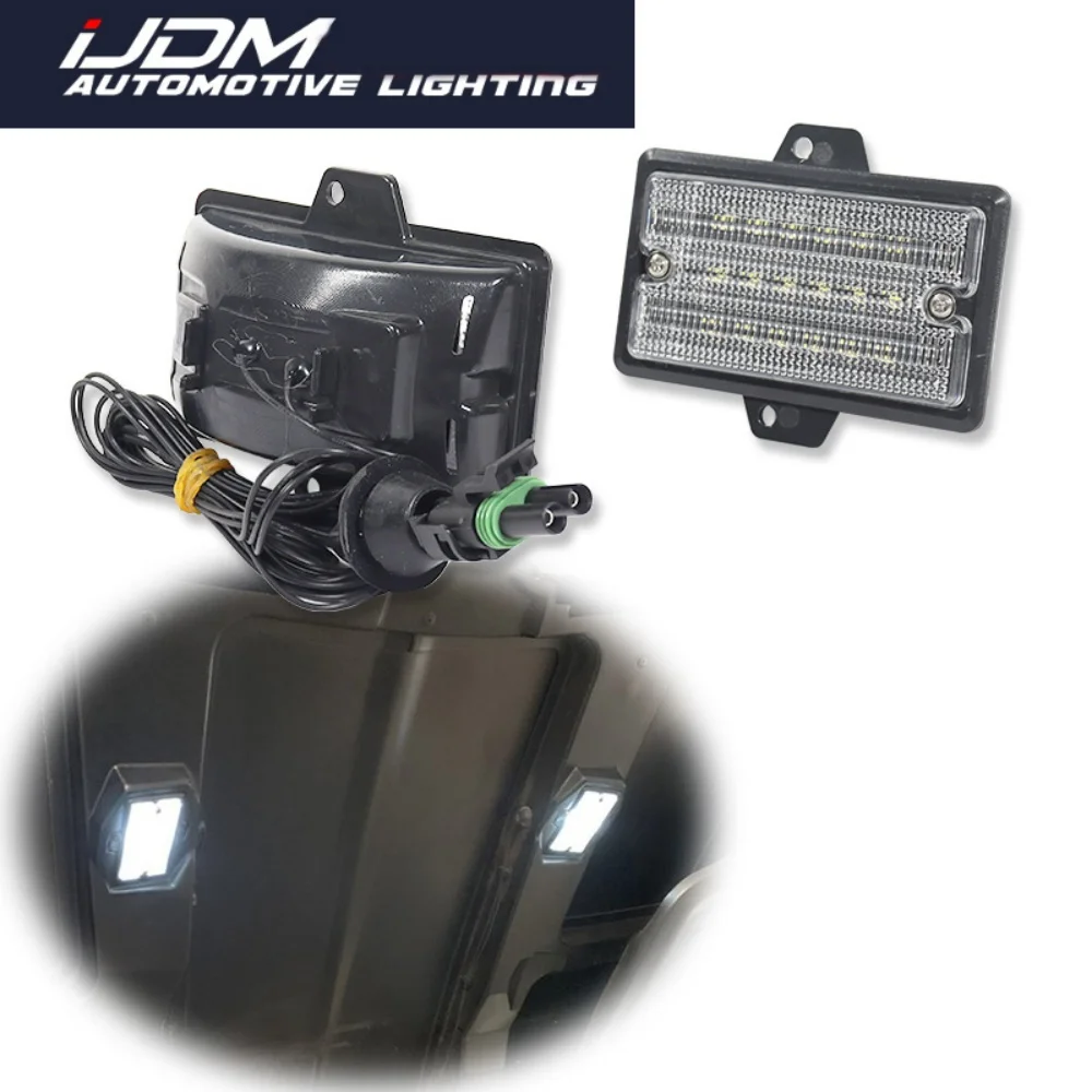 For Corvette C4 1984-1996 6000K Xenon White LED Car Underhood Work Lights Assembly Under Hood Light Lamps Interior Lights 12V
For Corvette C4 1984-1996 6000K Xenon White LED Car Underhood Work Lights Assembly Under Hood Light Lamps Interior Lights 12V