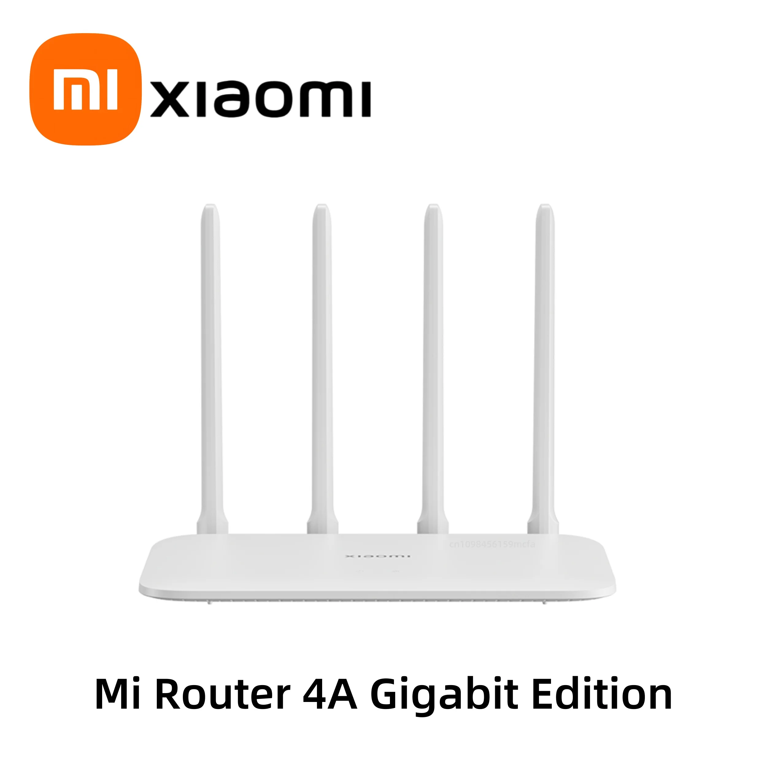 Xiaomi Router 4A Gigabit Edition 1000M 100M 5GHz 2.4GHz WiFi ROM 16MB DDR3 64MB 128MB High Gain 4 Antennas Remote Mi APP Control
Xiaomi Router 4A Gigabit Edition 1000M 100M 5GHz 2.4GHz WiFi ROM 16MB DDR3 64MB 128MB High Gain 4 Antennas Remote Mi APP Control