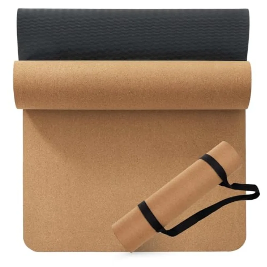 Премиальный пробковый коврик для йоги толщиной 1/4-2/5 дюйма (1,83 x 66 см), из пробки и TPE, нескользящий, для женщин и мужчин, влагостойкий, экологичный, отличный вариант для занятий.
Премиальный пробковый коврик для йоги толщиной 1/4-2/5 дюйма (1,83 x 66 см), из пробки и TPE, нескользящий, для женщин и мужчин, влагостойкий, экологичный, отличный вариант для занятий.