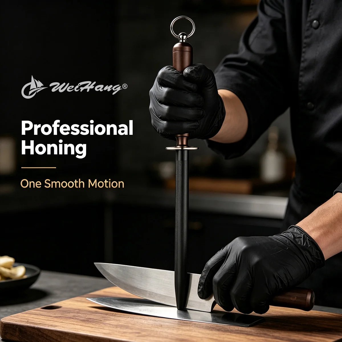 Professional Knife Sharpening high-carbon steel Sharpening Stick Honing Steel For Kitchen Knife Household Stainless Steel Knives
Professional Knife Sharpening high-carbon steel Sharpening Stick Honing Steel For Kitchen Knife Household Stainless Steel Knives