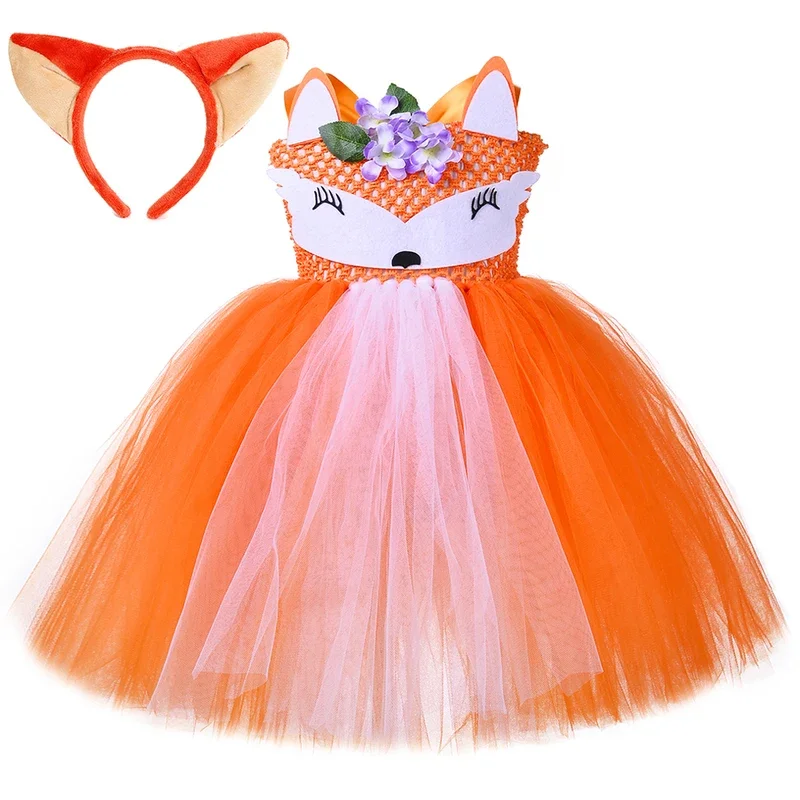 Flowers Orange Fox Costumes for Girls Jungle Animal Fancy Lined Dress for Kids Halloween Christmas Clothes Carnival Party Ou@0Z*
Flowers Orange Fox Costumes for Girls Jungle Animal Fancy Lined Dress for Kids Halloween Christmas Clothes Carnival Party Ou@0Z*