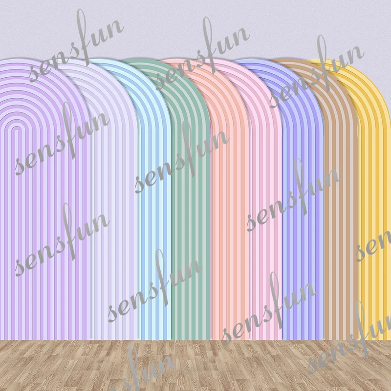 Arch Backdrop Wall Birthday Party Decoration Slatted Stripes Background Baby Shower Wedding Party Fabric Covers Double Sided
Arch Backdrop Wall Birthday Party Decoration Slatted Stripes Background Baby Shower Wedding Party Fabric Covers Double Sided