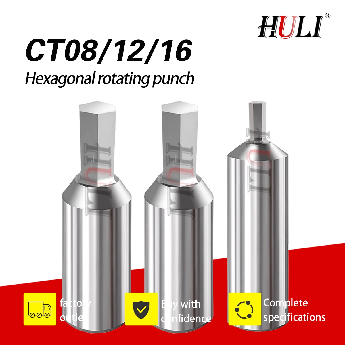 Numerical Control Lathe CT08-1.5 CT08-12 CT12-3.0 CT12-12 Hexagonal Rotating Punch Cutting Tool Punching High-Precision Punching
Numerical Control Lathe CT08-1.5 CT08-12 CT12-3.0 CT12-12 Hexagonal Rotating Punch Cutting Tool Punching High-Precision Punching