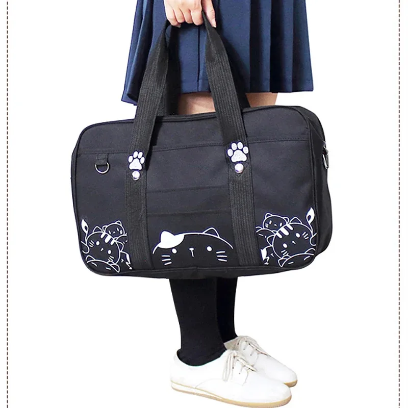 Kawaii аниме косплэй кошка школьная сумка холст сумка для девочек Лолита Messenger женская сумка через плечо японская униформа Jk сумка на плечо 
Kawaii аниме косплэй кошка школьная сумка холст сумка для девочек Лолита Messenger женская сумка через плечо японская униформа Jk сумка на плечо