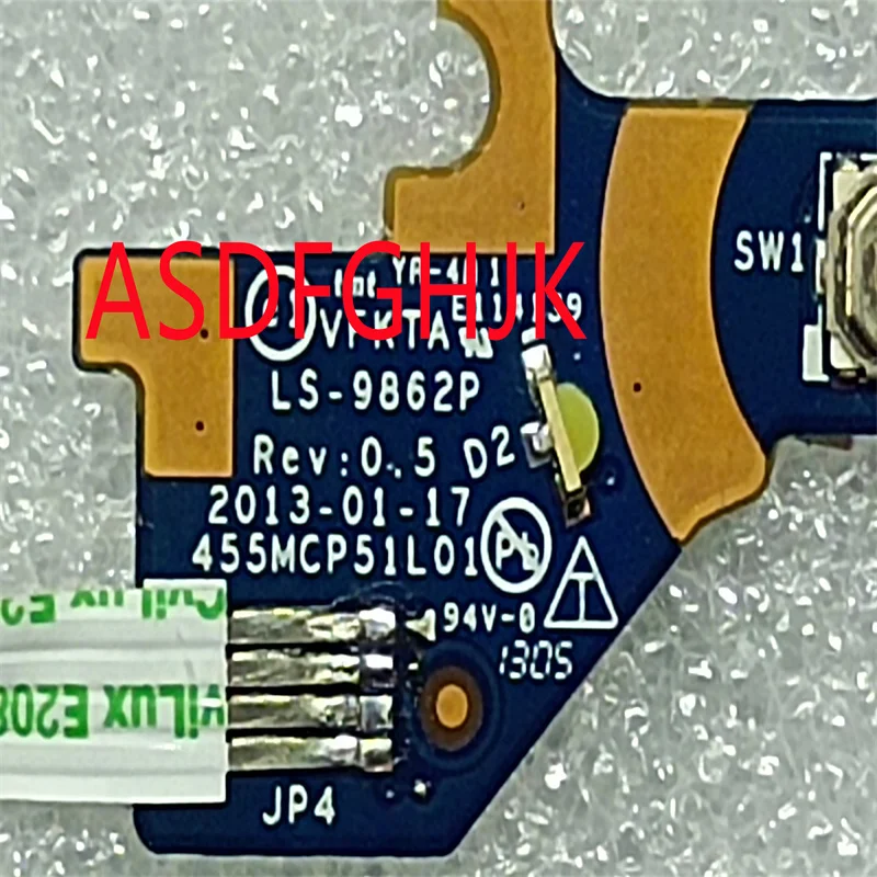 LS-9861PUSB Small Board LS-9862P Switch Small Board For Toshiba S40 S40T S45 Series Notebook Computer
LS-9861PUSB Small Board LS-9862P Switch Small Board For Toshiba S40 S40T S45 Series Notebook Computer
