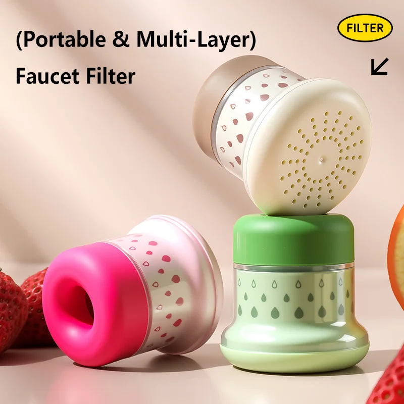 Sink Water Filter Faucet Safe Household Tap Water Purifier With Multi-layer Filtration Faucet Mount Filter For Kitchen Bathroom
Sink Water Filter Faucet Safe Household Tap Water Purifier With Multi-layer Filtration Faucet Mount Filter For Kitchen Bathroom