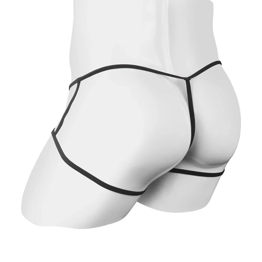 New Arrival Faux Leather Male Underwear Stylish Panties for Men Classic Solid Pattern Low Rise and Breathable
New Arrival Faux Leather Male Underwear Stylish Panties for Men Classic Solid Pattern Low Rise and Breathable