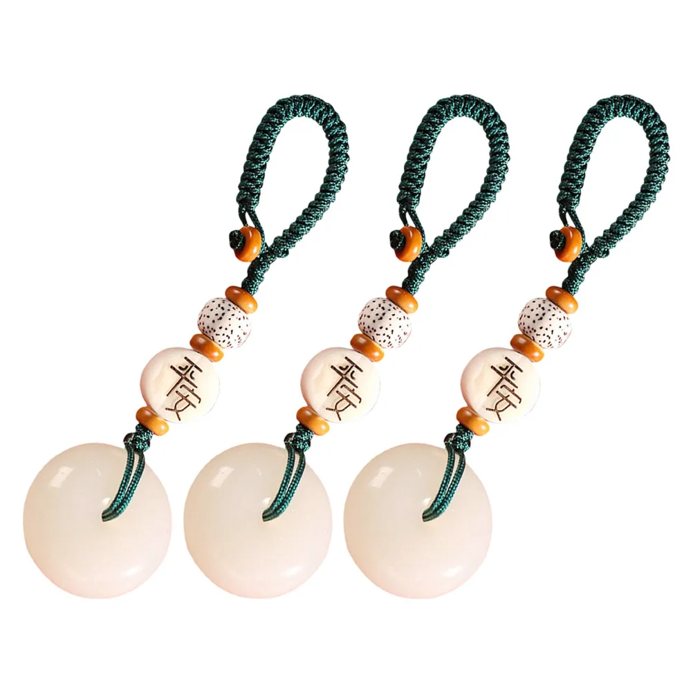3 Pcs Car Keychain Retro Woven Peace Pendant Lightweight Car Part Keychains Bag Pendant Cool Unique Charm Traditional Glass
3 Pcs Car Keychain Retro Woven Peace Pendant Lightweight Car Part Keychains Bag Pendant Cool Unique Charm Traditional Glass