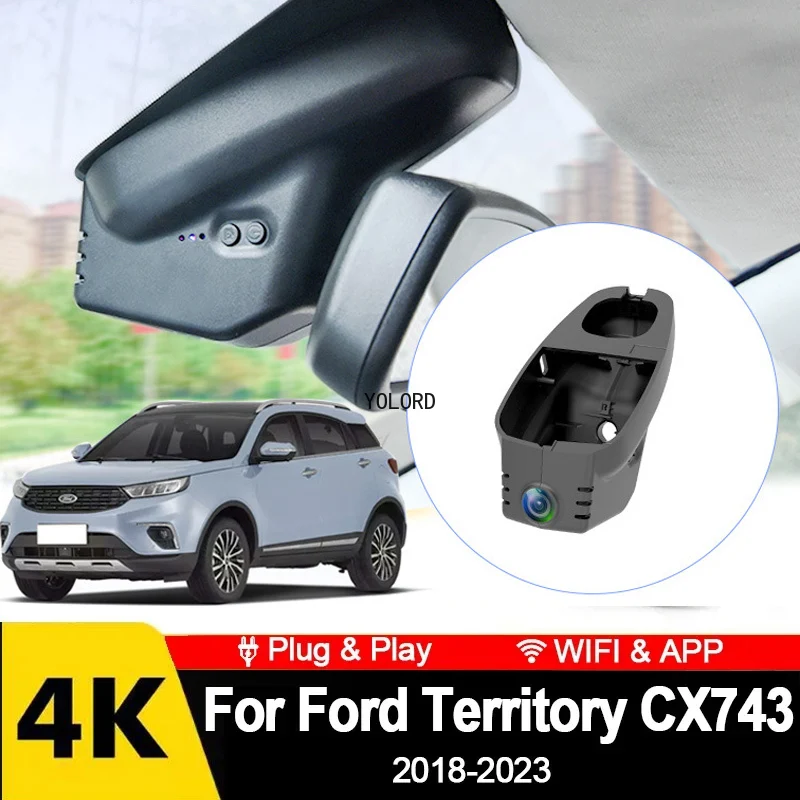 Видеорегистратор UHD 4K 2160P WIFI DashCam видеорегистратор специально для Ford Territory CX743 2018 2019 2020 2021 2022 2023
Видеорегистратор UHD 4K 2160P WIFI DashCam видеорегистратор специально для Ford Territory CX743 2018 2019 2020 2021 2022 2023