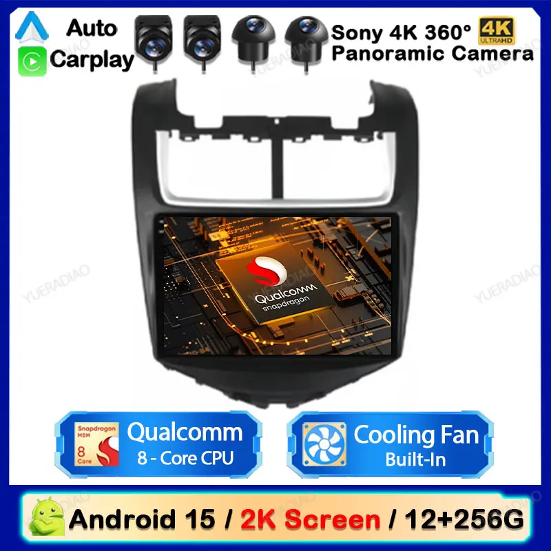 Android 15 Car Radio For Chevrolet Aveo 2014 - 2019 Multimedia Stereo Video Player NAVI GPS 4G LTE 5G WIFI Head Unit 360 Camera
Android 15 Car Radio For Chevrolet Aveo 2014 - 2019 Multimedia Stereo Video Player NAVI GPS 4G LTE 5G WIFI Head Unit 360 Camera