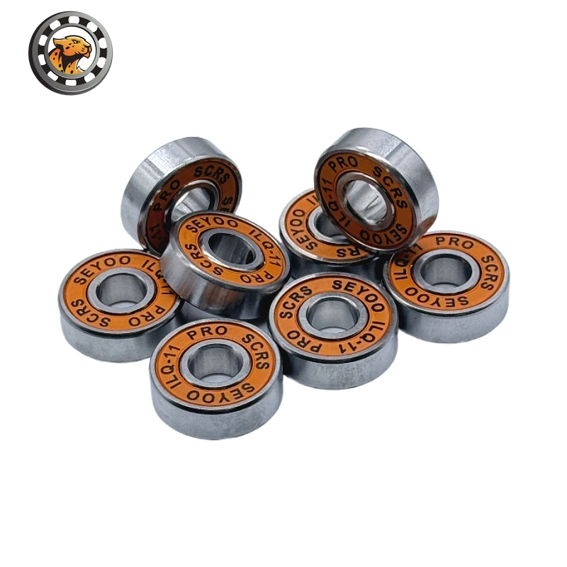 8pcs 608 2RS ILQ-11 Ball Bearing High Performance 8x22x7mm Deep Groove Steel Orange Sealed 608RS
8pcs 608 2RS ILQ-11 Ball Bearing High Performance 8x22x7mm Deep Groove Steel Orange Sealed 608RS