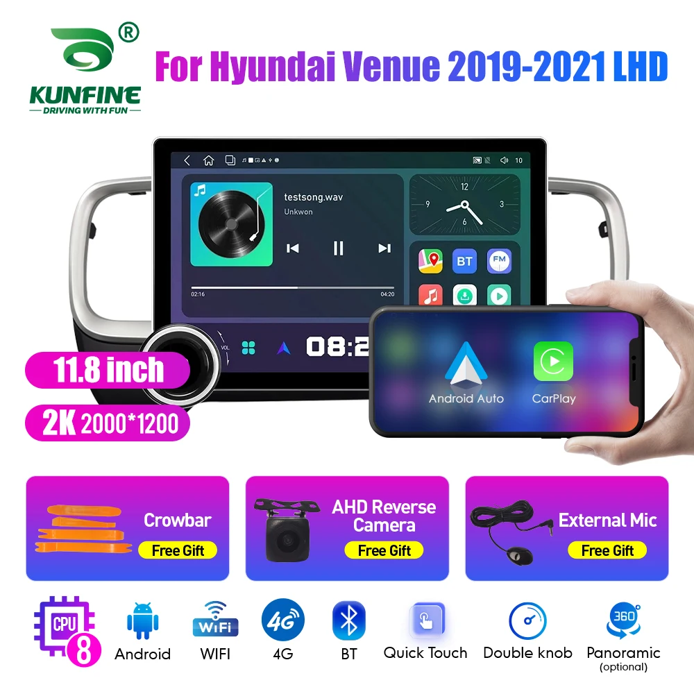 11.8 Inch 2K Double Knobs 2 Din Car Radio For Honda Venue 2019-2021 Car Radio DVD Multimedia Video Player Android Auto Carplay
11.8 Inch 2K Double Knobs 2 Din Car Radio For Honda Venue 2019-2021 Car Radio DVD Multimedia Video Player Android Auto Carplay