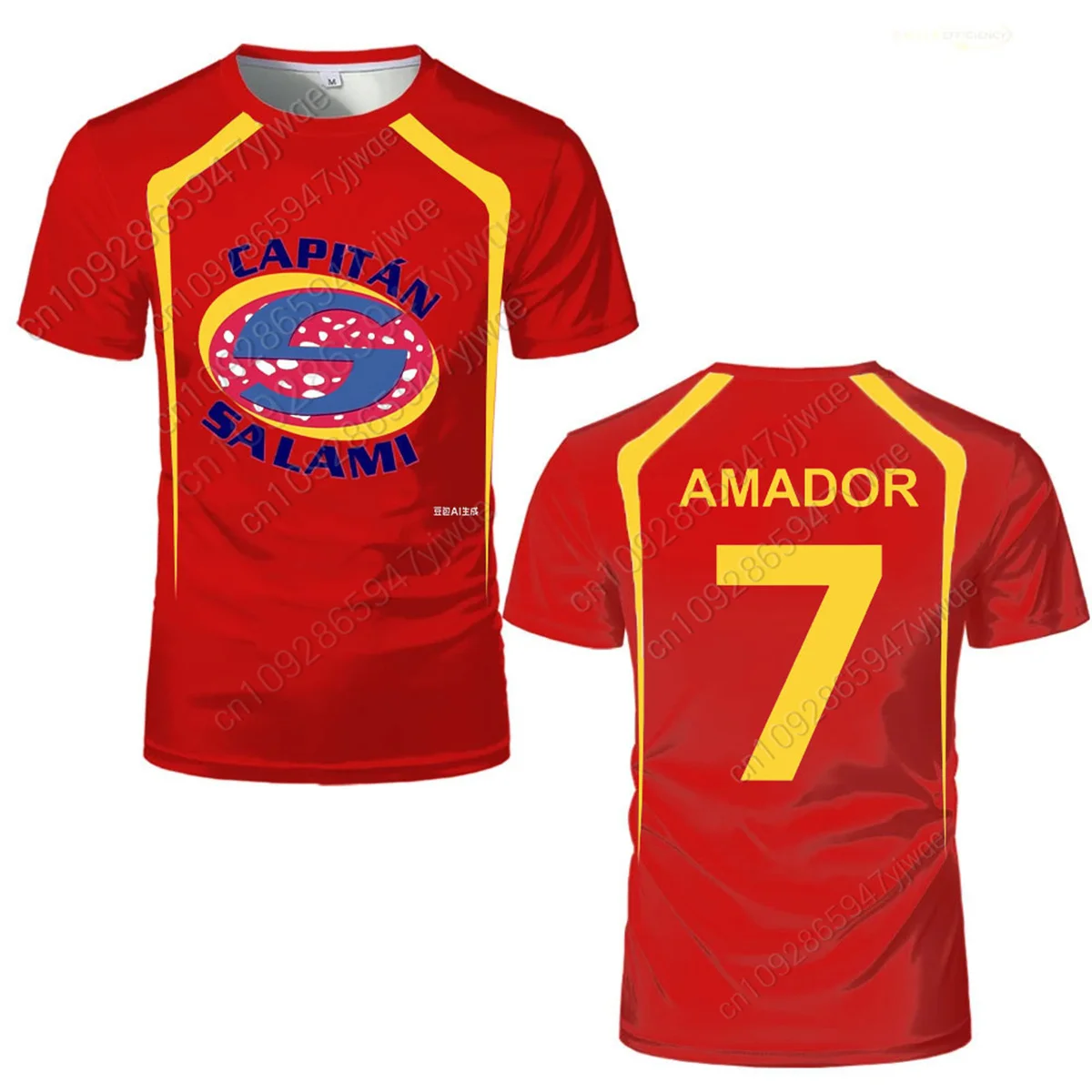 Футболка с принтом «Капитан Сальами», спортивная, быстросохнущая, дышащая, для фитнеса, летняя, для детей и взрослых
Футболка с принтом «Капитан Сальами», спортивная, быстросохнущая, дышащая, для фитнеса, летняя, для детей и взрослых