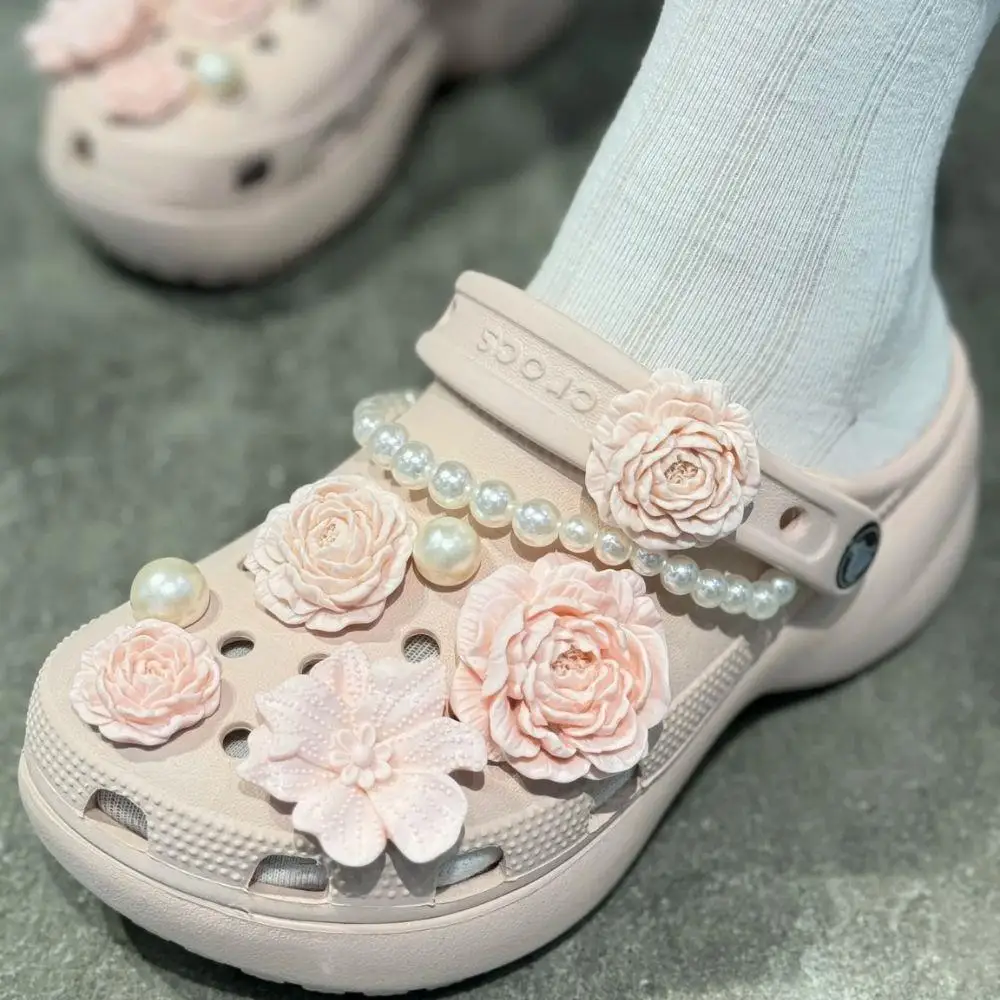 Hole Shoe Buckle Accessories DIY Shoe Flowers Cute Style Shoe Charms Set Buckles For Shoes Bone White Flower Shoes Decorations
Hole Shoe Buckle Accessories DIY Shoe Flowers Cute Style Shoe Charms Set Buckles For Shoes Bone White Flower Shoes Decorations