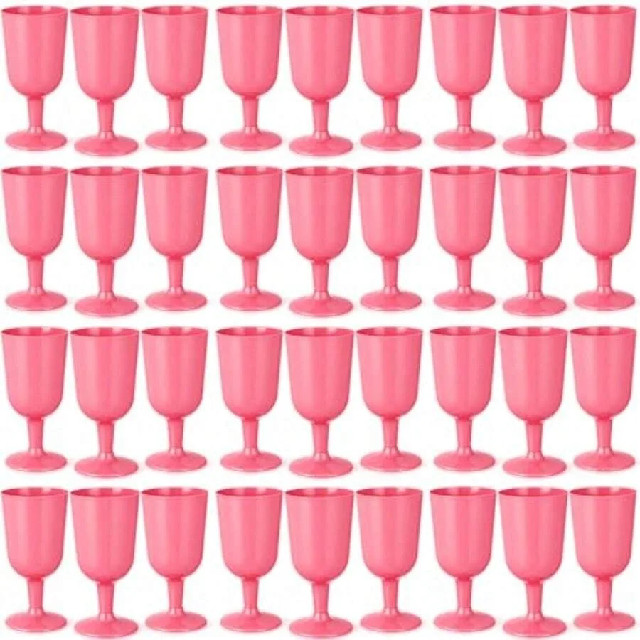 D96 Pcs Plastic Goblets With Stem 7 Oz Plastic Wine Glasses For Party Disposable Wine Cup Champagne Flutes Drinking Glass For W
D96 Pcs Plastic Goblets With Stem 7 Oz Plastic Wine Glasses For Party Disposable Wine Cup Champagne Flutes Drinking Glass For W
